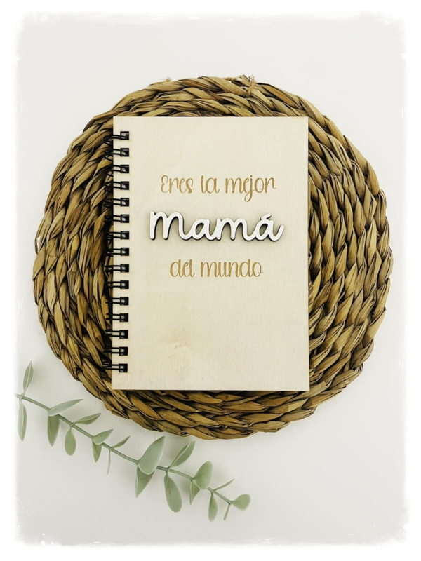 LIBRETA MADERA MAMÁ DINA6