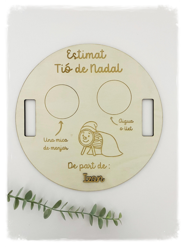BANDEJA TIÓ NAVIDAD