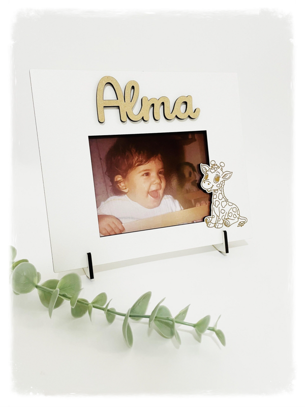 PORTAFOTOS INFANTIL BLANCO