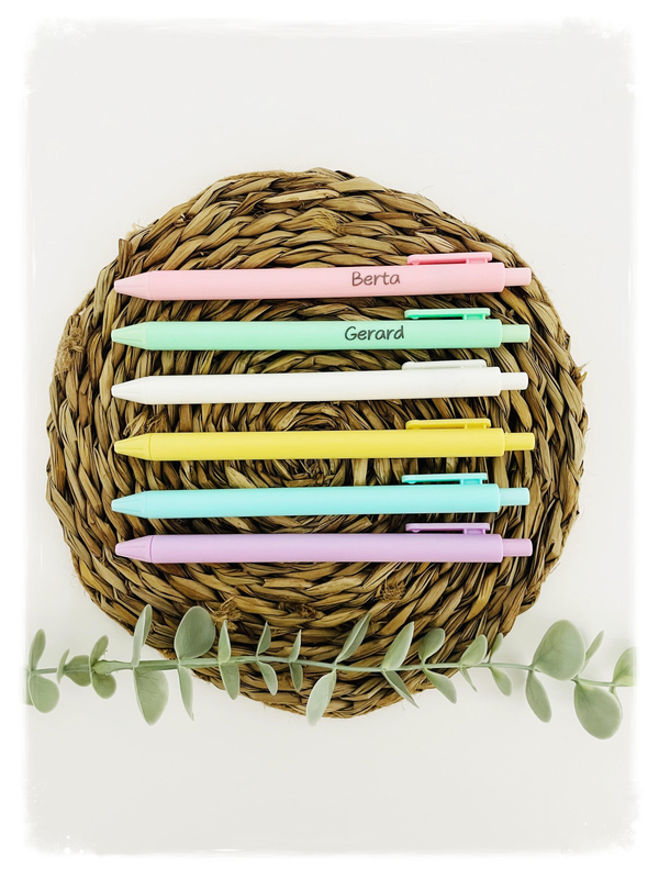 BOLÍGRAFO COLOR PASTEL