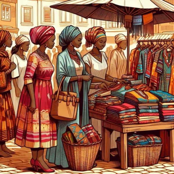 Emplette au bazar