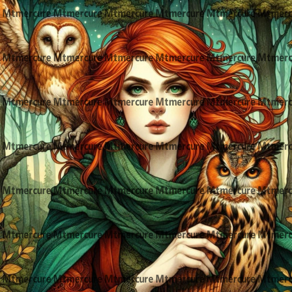Eryne enchanteresse de la foret