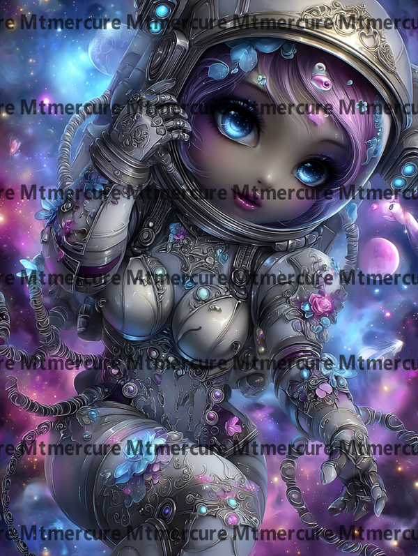 Iridelle dans l'espace