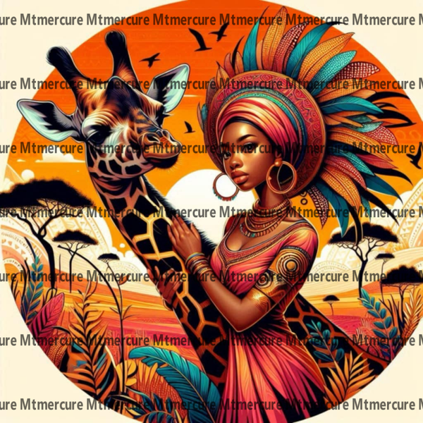 Maelysia déesse de la savane