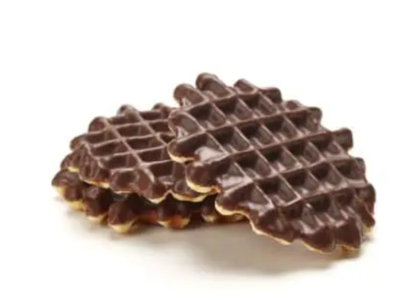 Boterwafels met chocolade