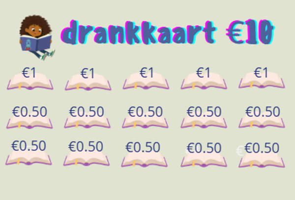 Drankkaart €10
