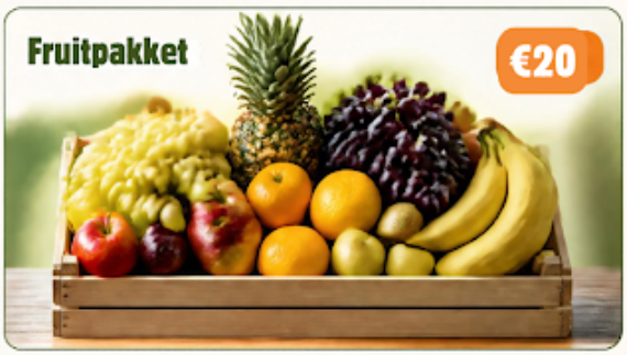 Fruitpakket 20 euro