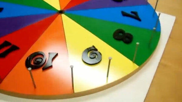 1 draai aan ons prijzenrad