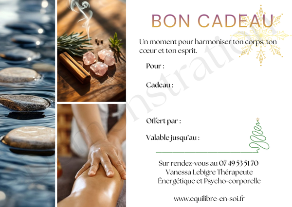 Massage Psycho-émotionnel 1h30