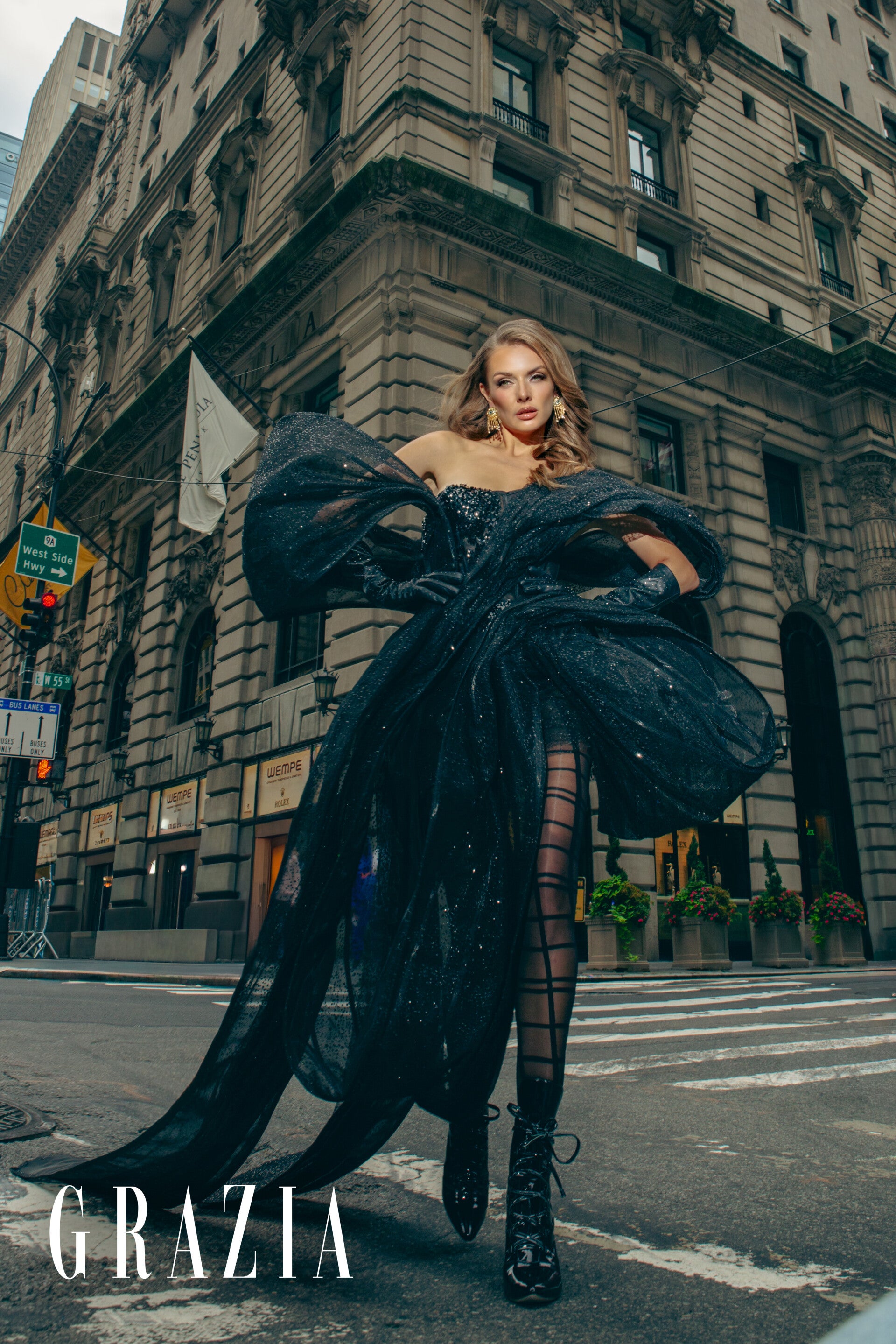Harpers Bazaar magazine cover