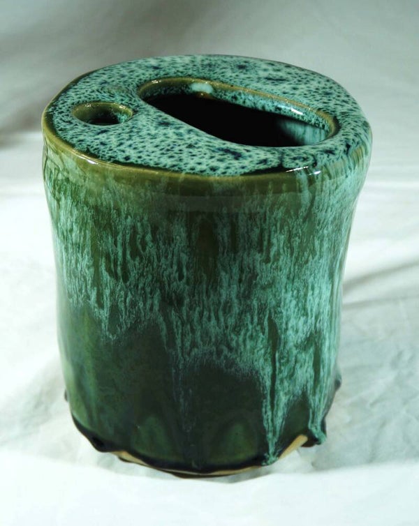 TEARS OF THE FOREST CYLINDER VASE
