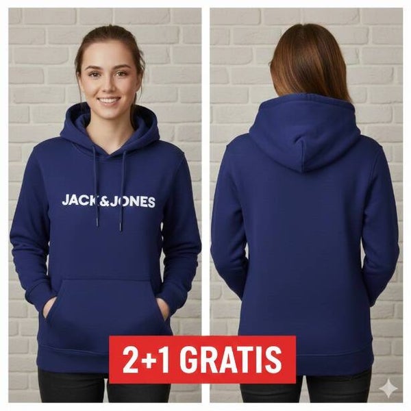 Jack & Jones Dames Hoodie 3-Pack (2+1 GRATIS) - Diverse Kleuren