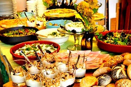 Lekkere lunchtafel