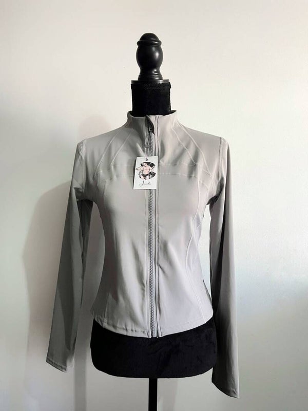 Jacket Orquidea Gris Talla M