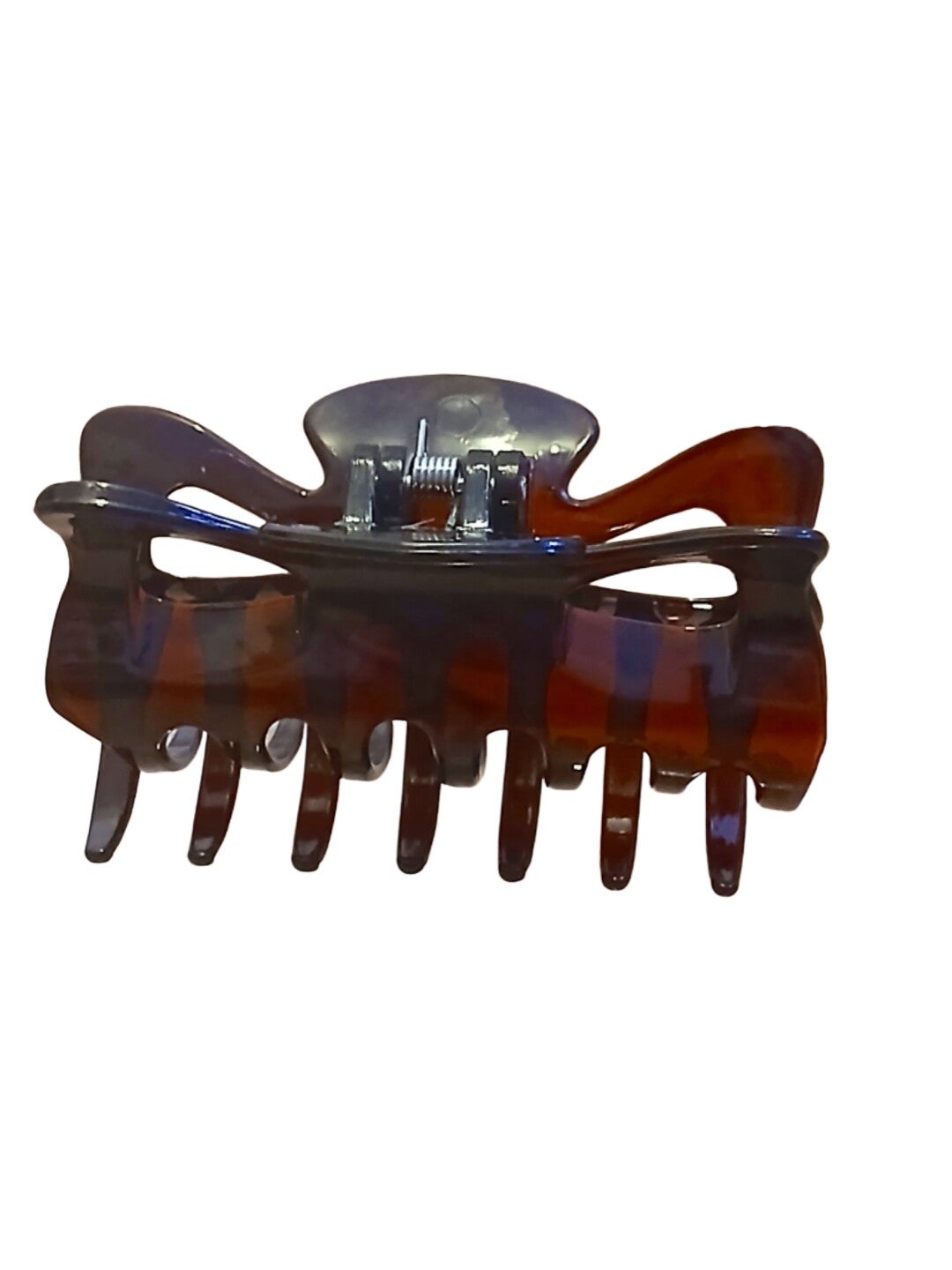 90's Style Brown Claw Clip. 3"