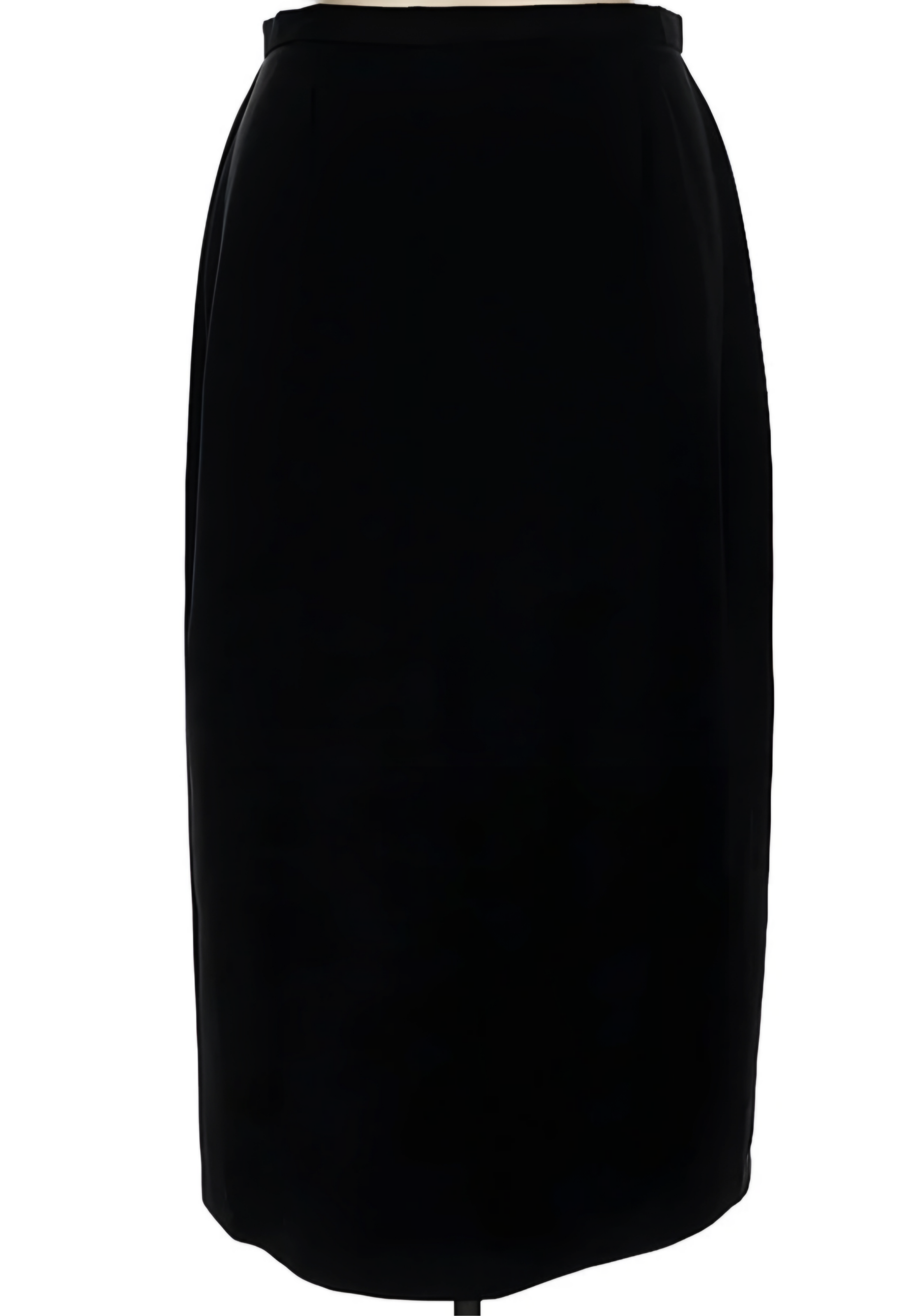 Black Skirt Size 16W. Length 26". 100% Polyester.