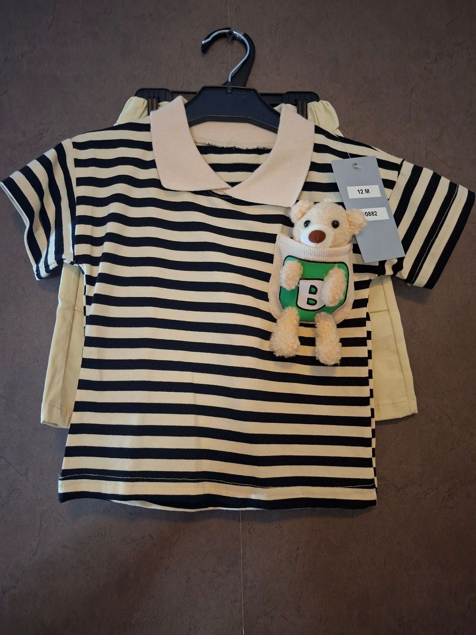 Teddy stripe duo