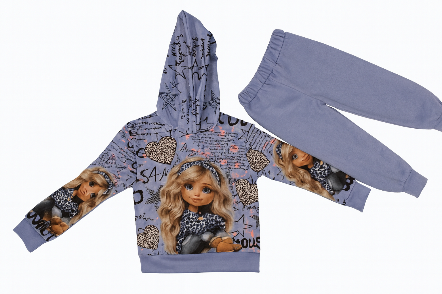 DivaDream Joggingset – paars