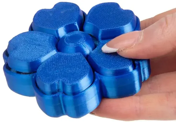 3D PRINTED FLOWER FIDGET TOY