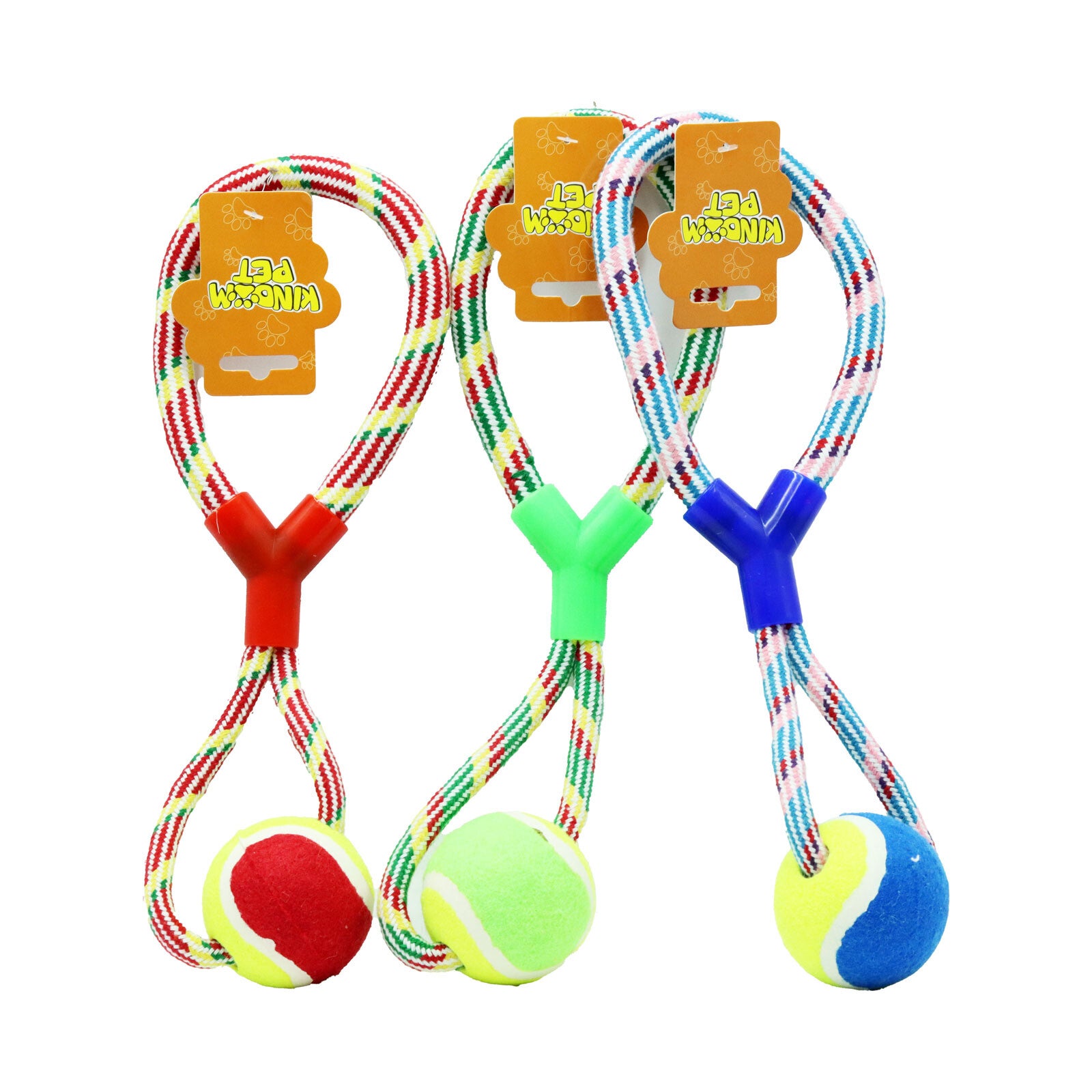 Kingdom Pet Figure of 8 Rope Ball Dog Toy 35cm PETS