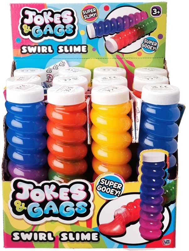 JOKES & GAGS - SWIRL SLIME ASSORTED
