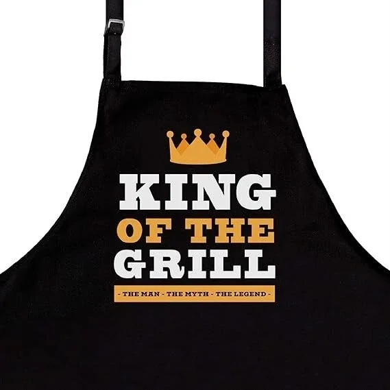 King Novelty Professional Chef Kitchen BBQ Apron Pockets Summer