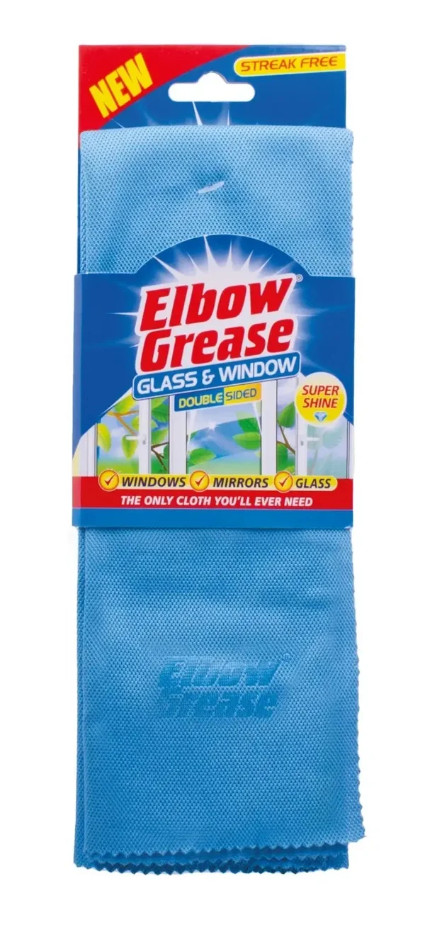 Elbow Grease Double Sided Glass & Window Cloth HOUSE