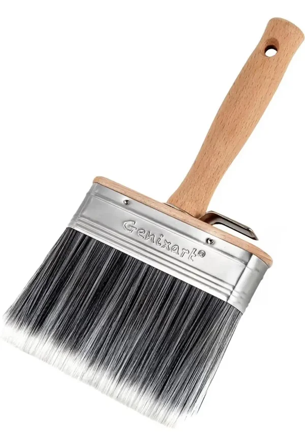 Wood Block Brush, For Shed, Decking, fences Brick Walls 5” Paint Brushes