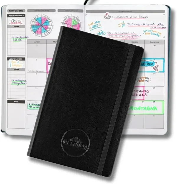 Diary 12 Month Planner Plan January to December 2025 | Colours | Made in Italy