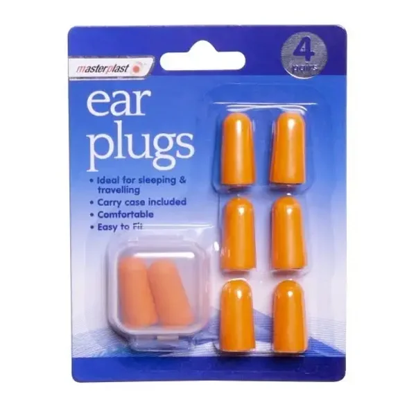 Masterplast Ear Plugs 4 Pairs