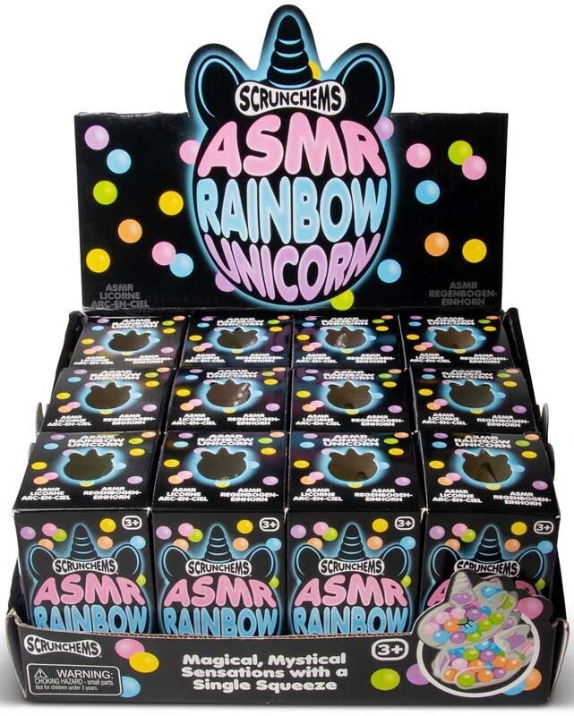 SCRUNCHEMS ASMR RAINBOW UNICORN