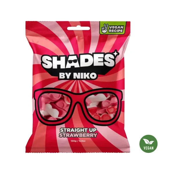 Shades by Niko Straight Up Strawberry 150g
