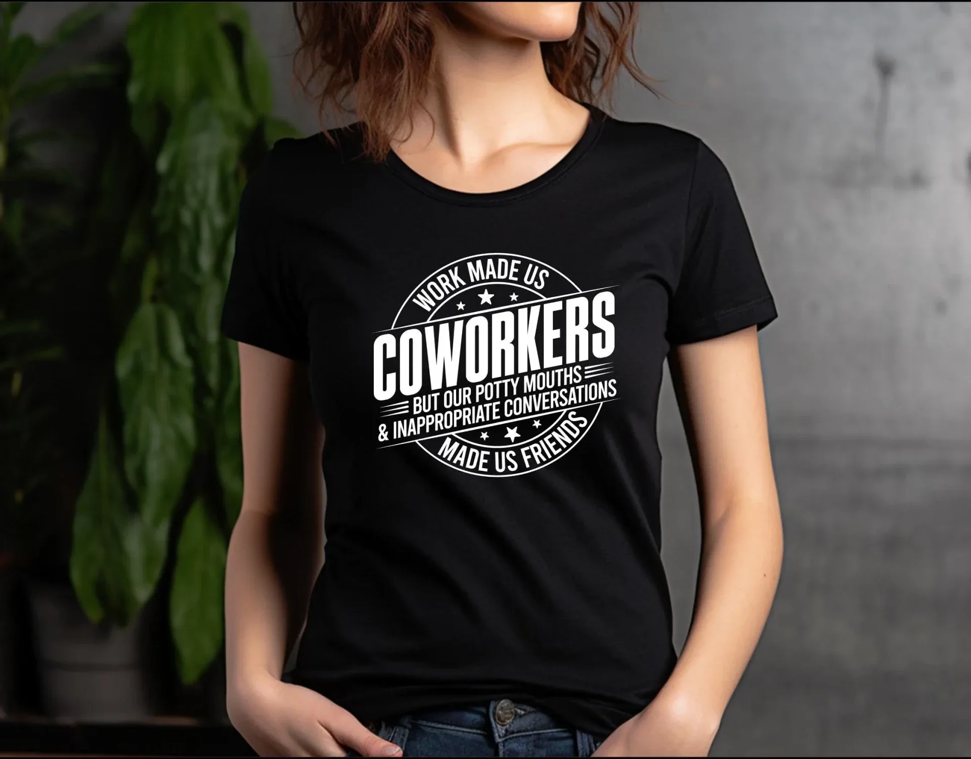 Funny Co-Worker T-Shirt work bestie