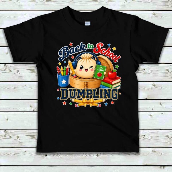 Squishy dumpling back to school T-Shirt for kids