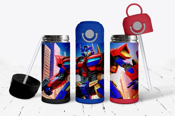 Transformer tumbler for kids