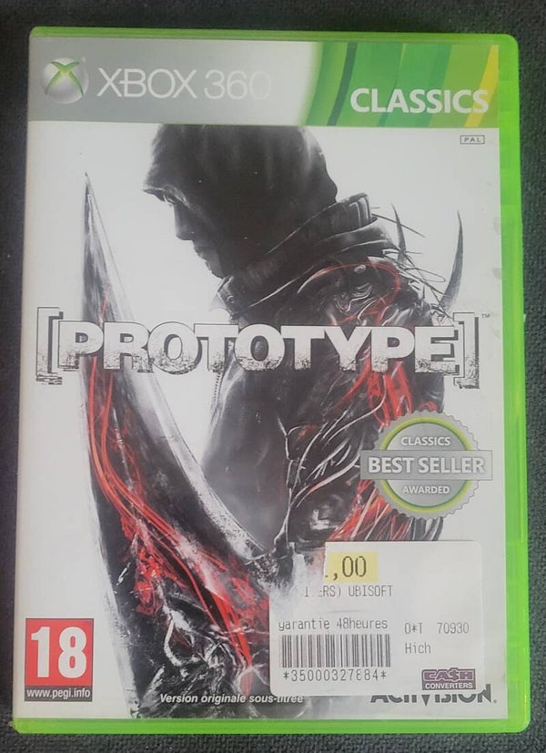 Prototype X Box 360