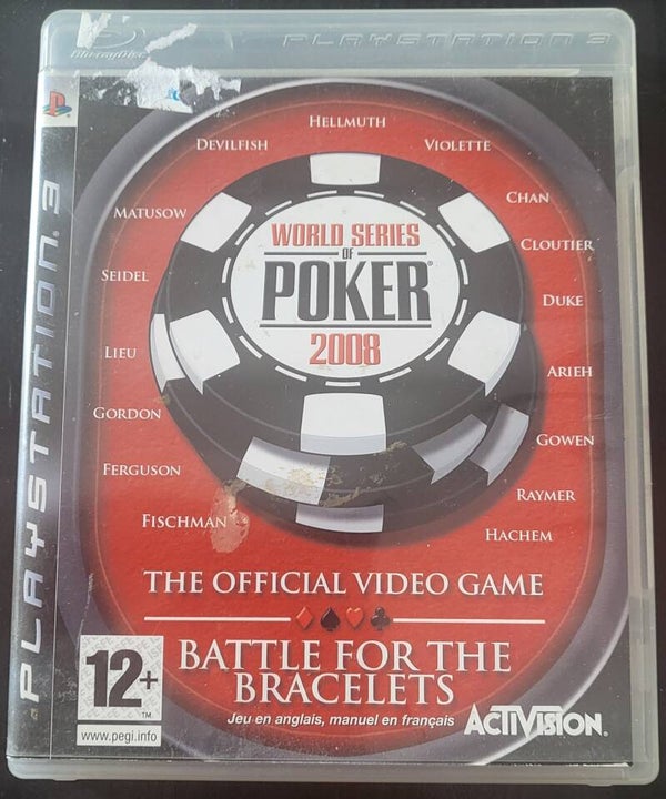 World SeriesOf Poker 2008 PS3