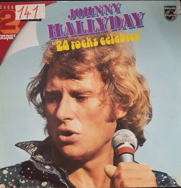 Johnny Hallyday 24 Rocks Célèbres Disc 33t
