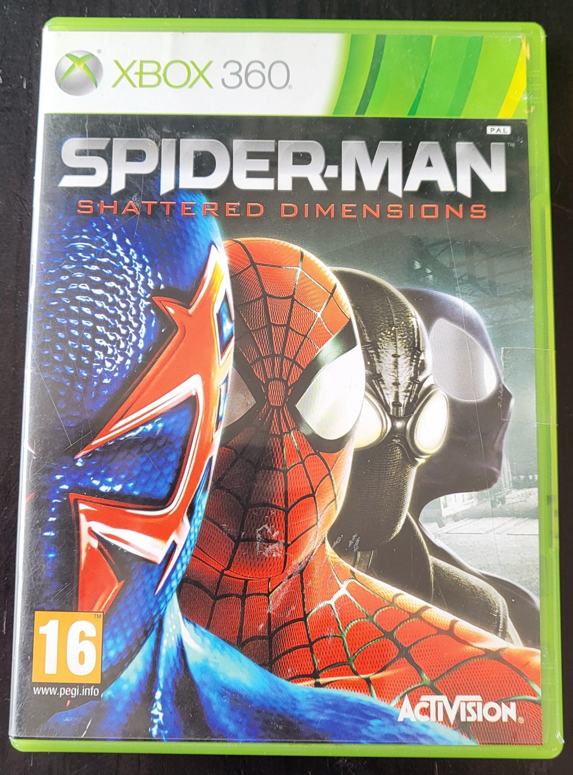 Spiderman Shattered Dimensions X Box 360