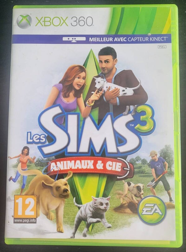 Les Sims 3 Animauux & Cie X Box 360