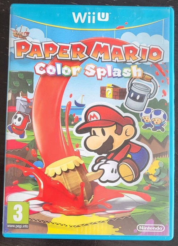 Paper Mario Color Splash Wii U