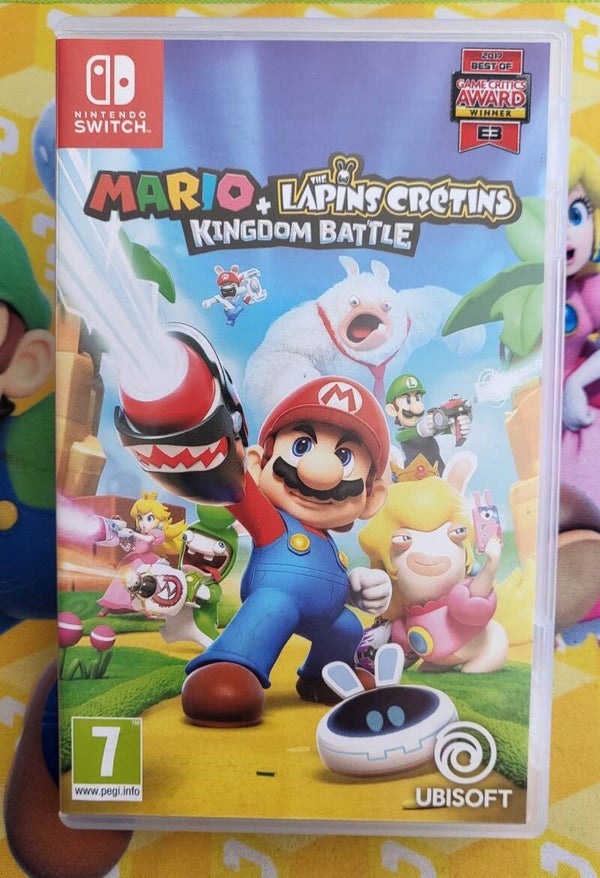 Mario + The Lapin Crétins Kingdom Battle Switch