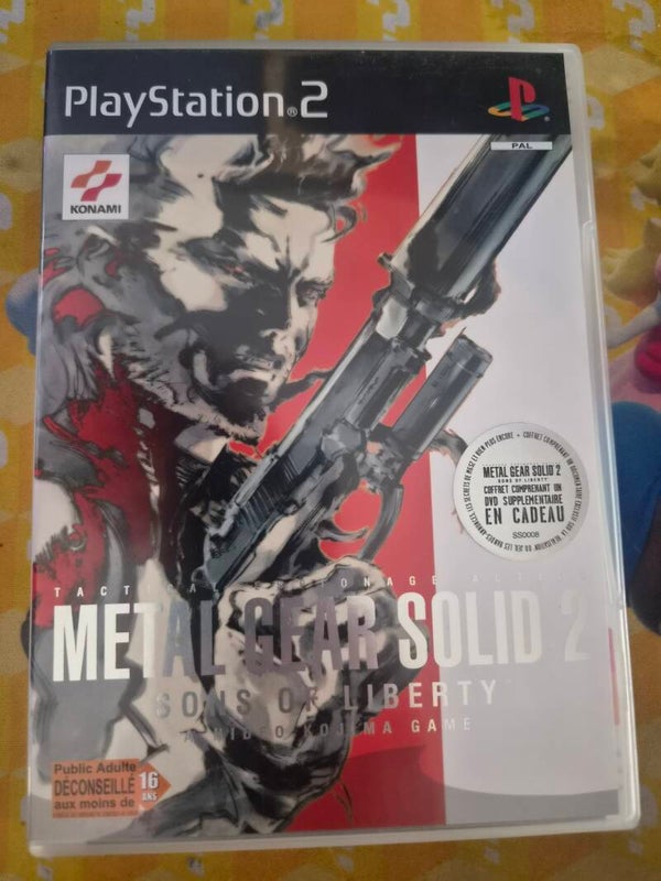 Metal Gear Solid 2 Sons Of Liberty PS2