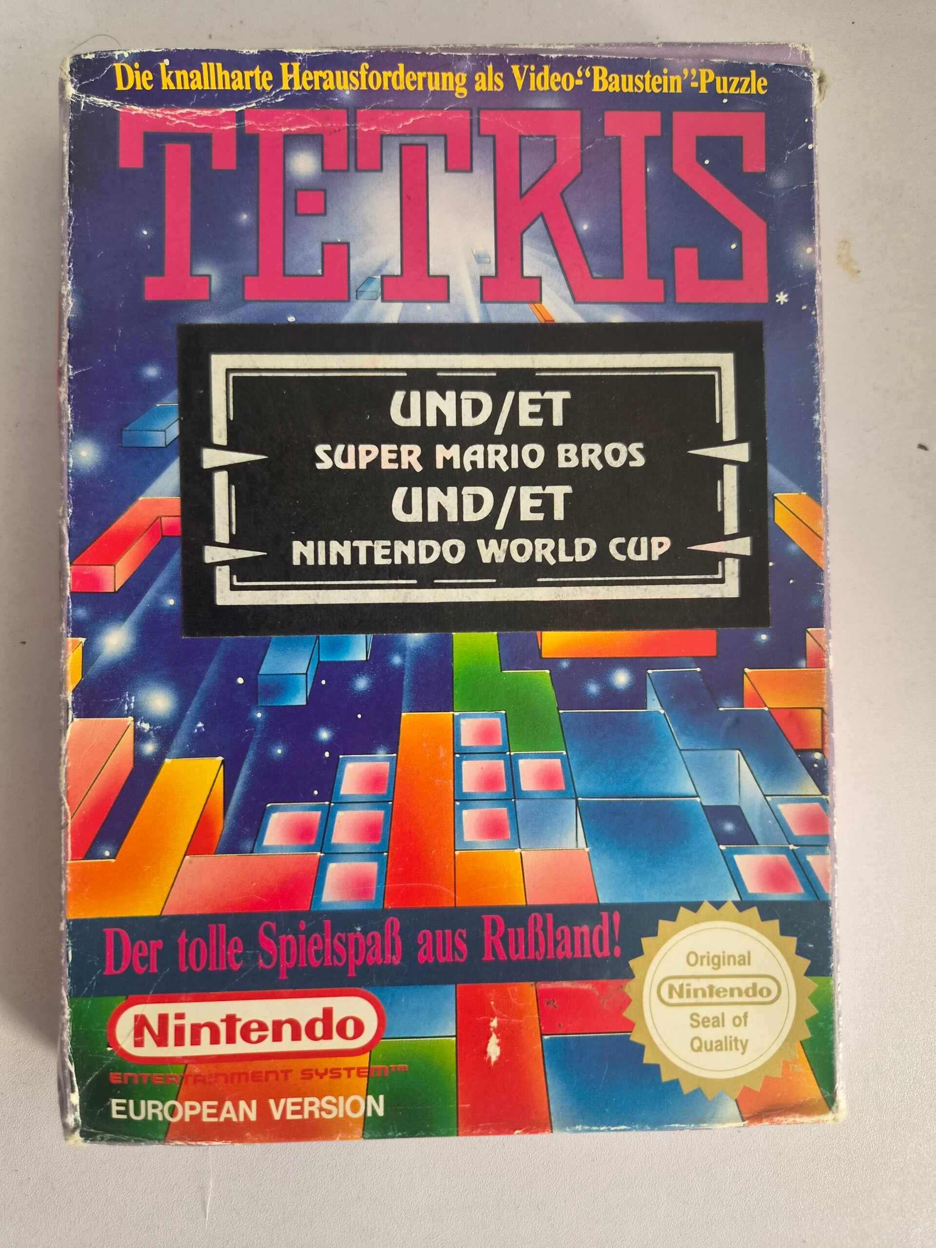 Tetris NES en boîte version PAL