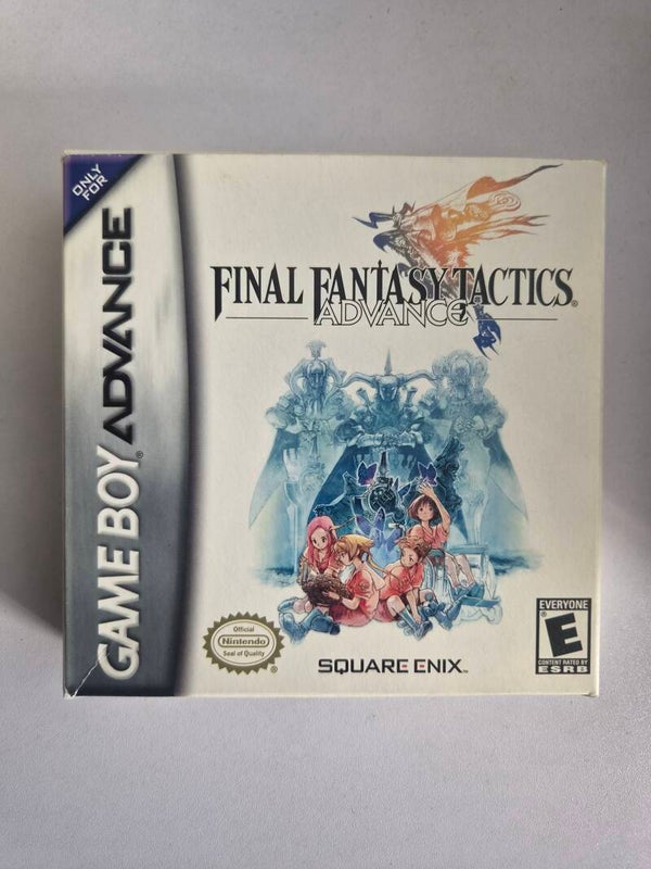 Final Fantasy Tactics Advance GBA en boîte