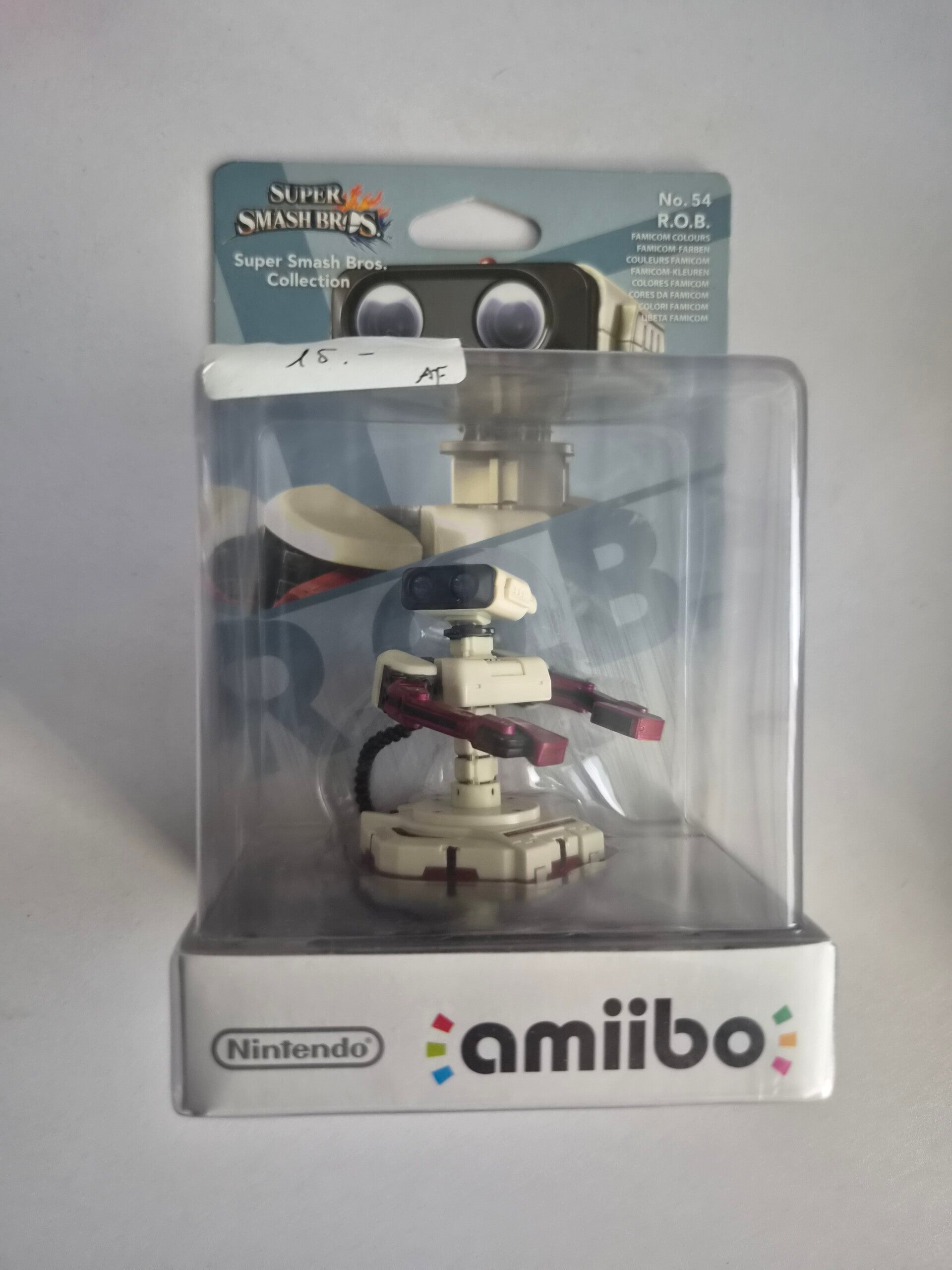 Amiibo R.O.B. Couleurs Famicom Super Smash Bros