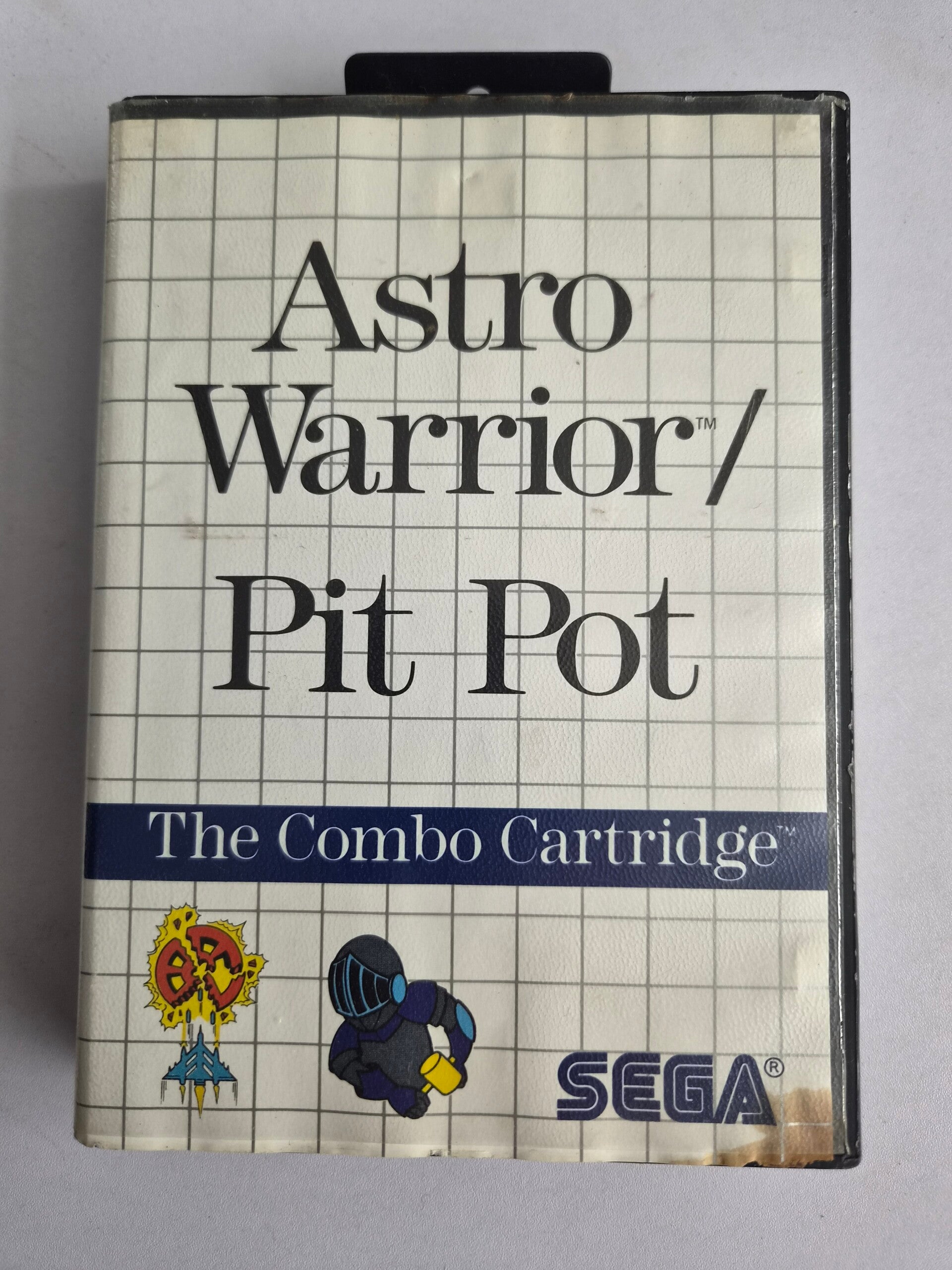 Astro Warrior / Pit Pot Master System en boîte