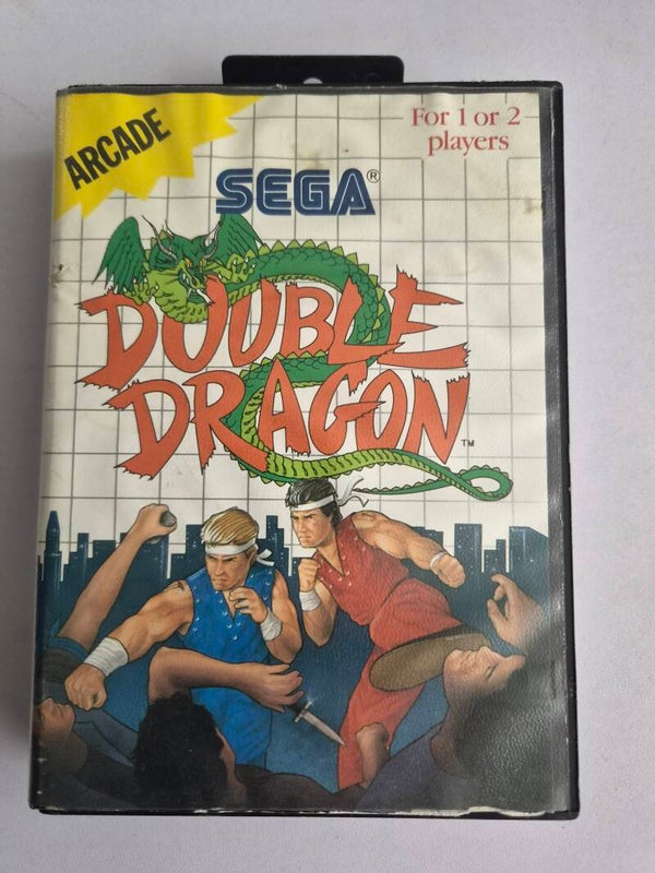 Double Dragon Master System en boîte