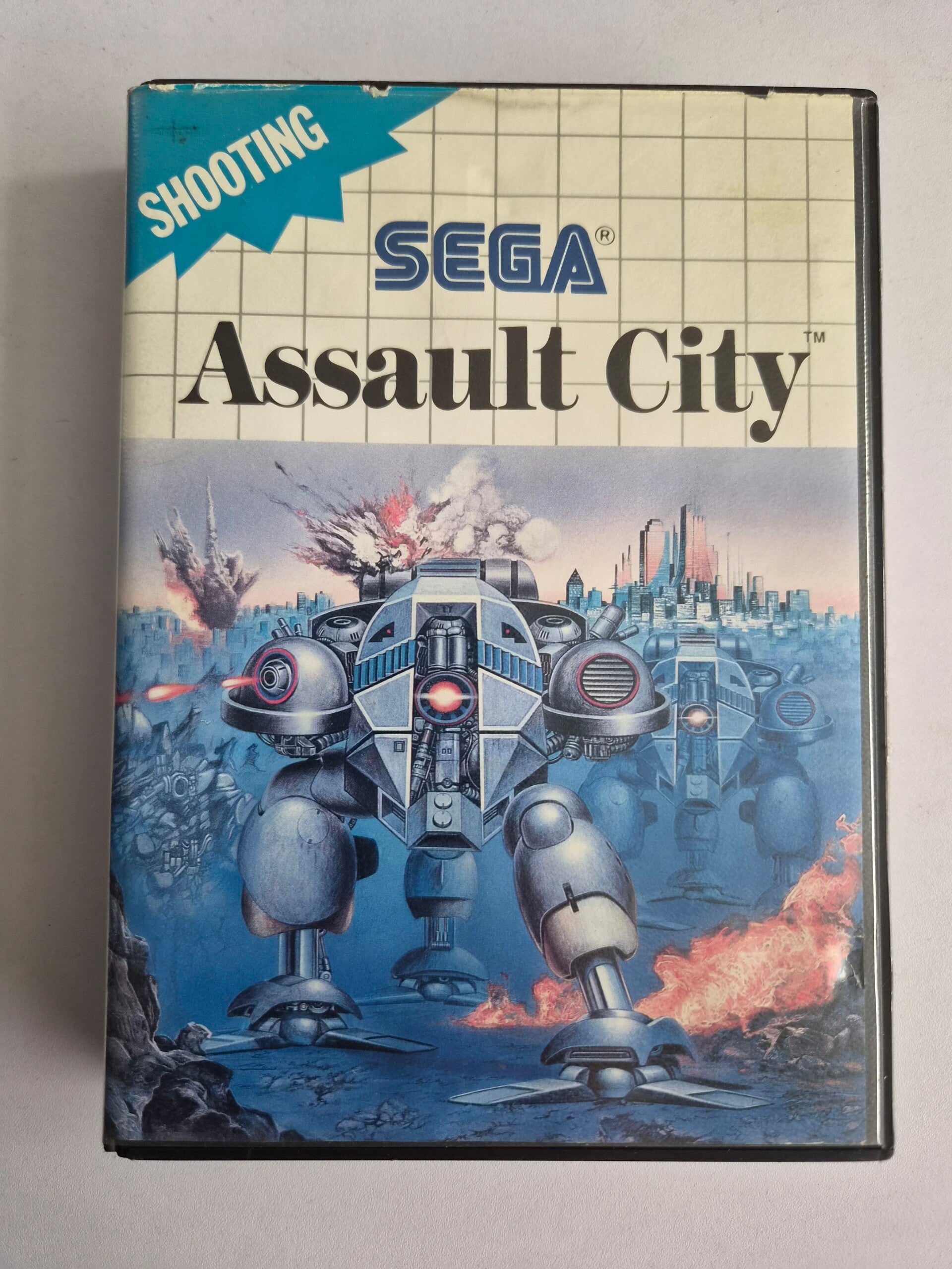 Assault City Master System en boîte