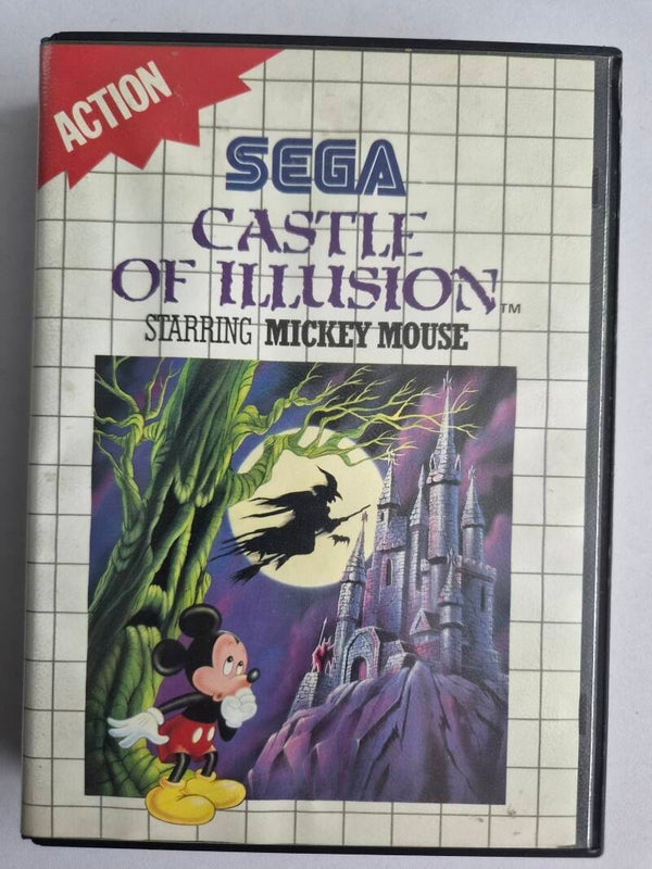 Castle of Illusion Mickey Mouse Master System en boîte